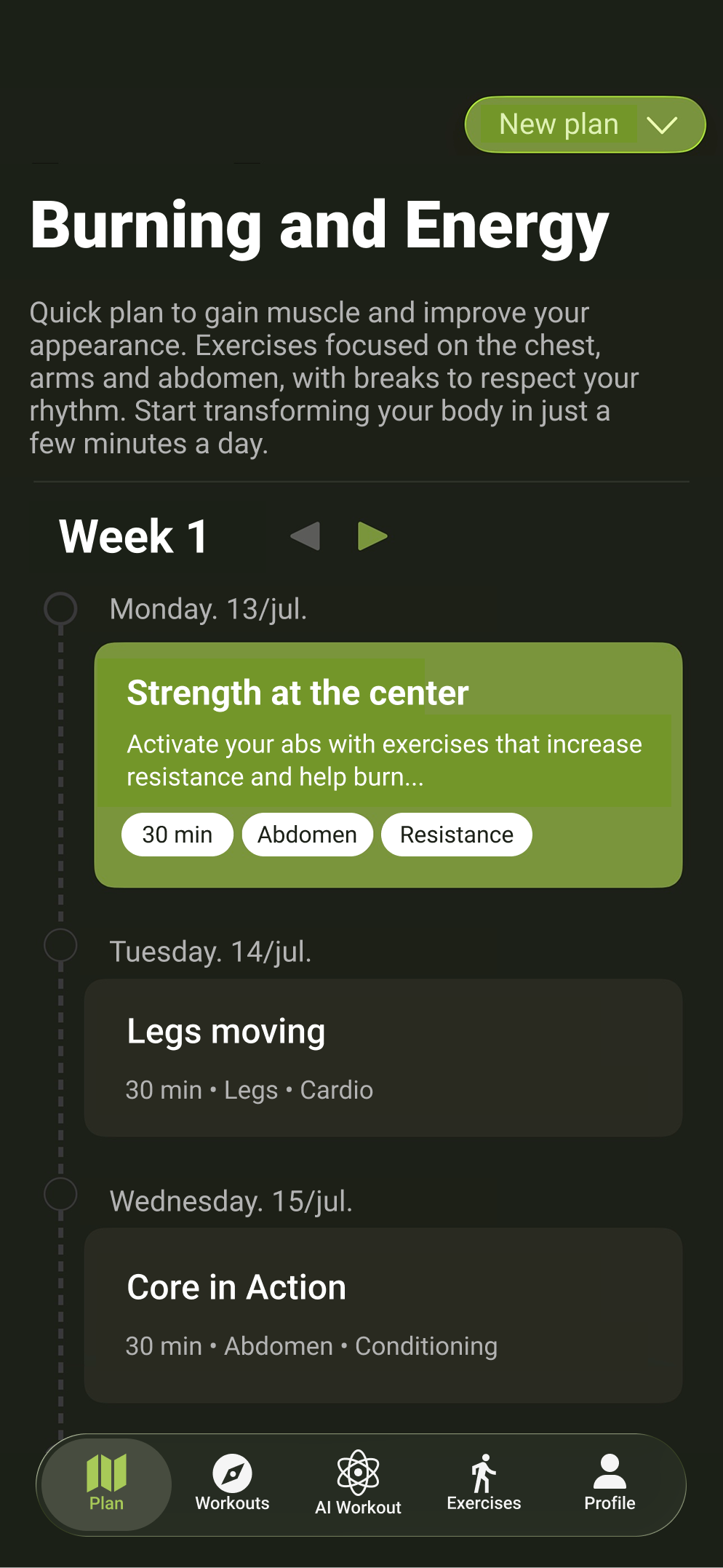 Worfit — My plan