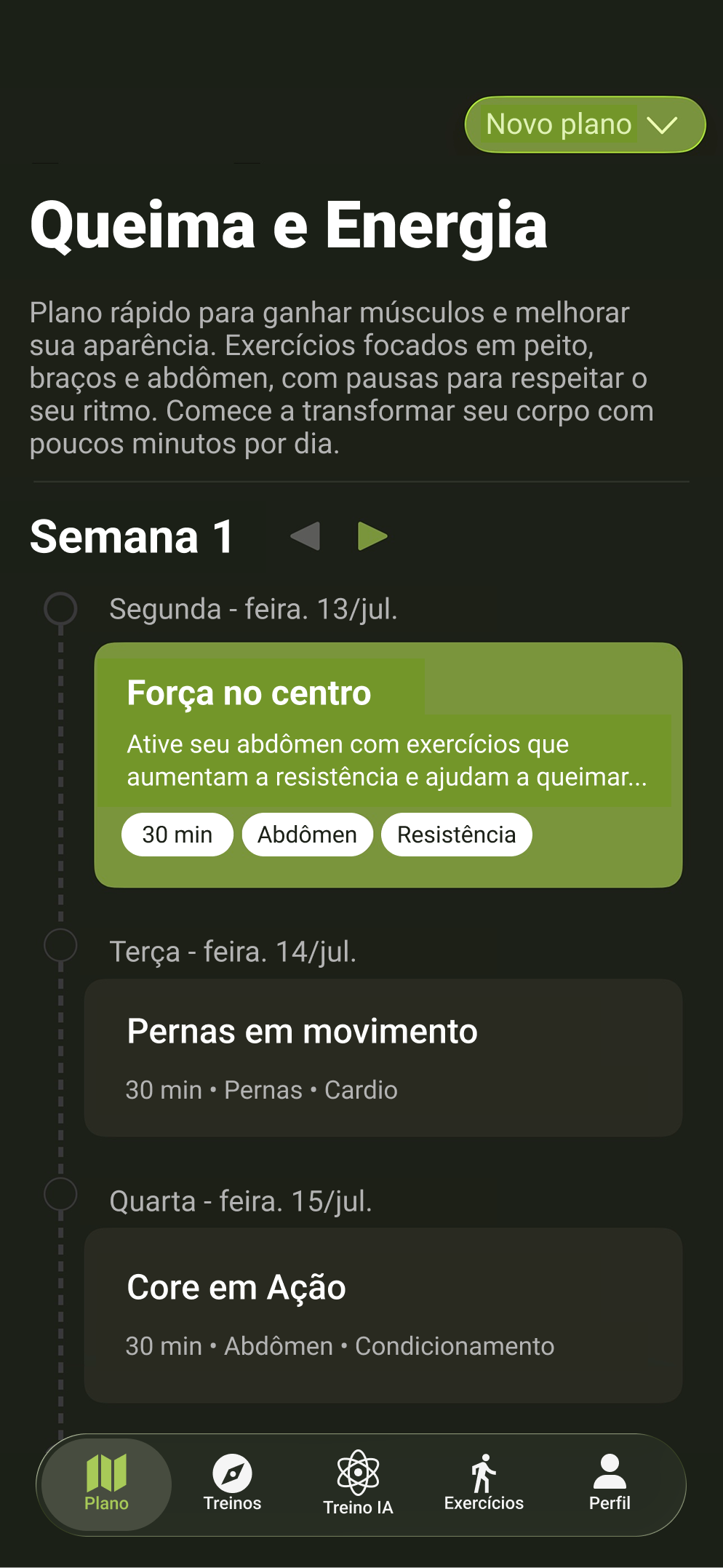 Worfit — Meu Plano