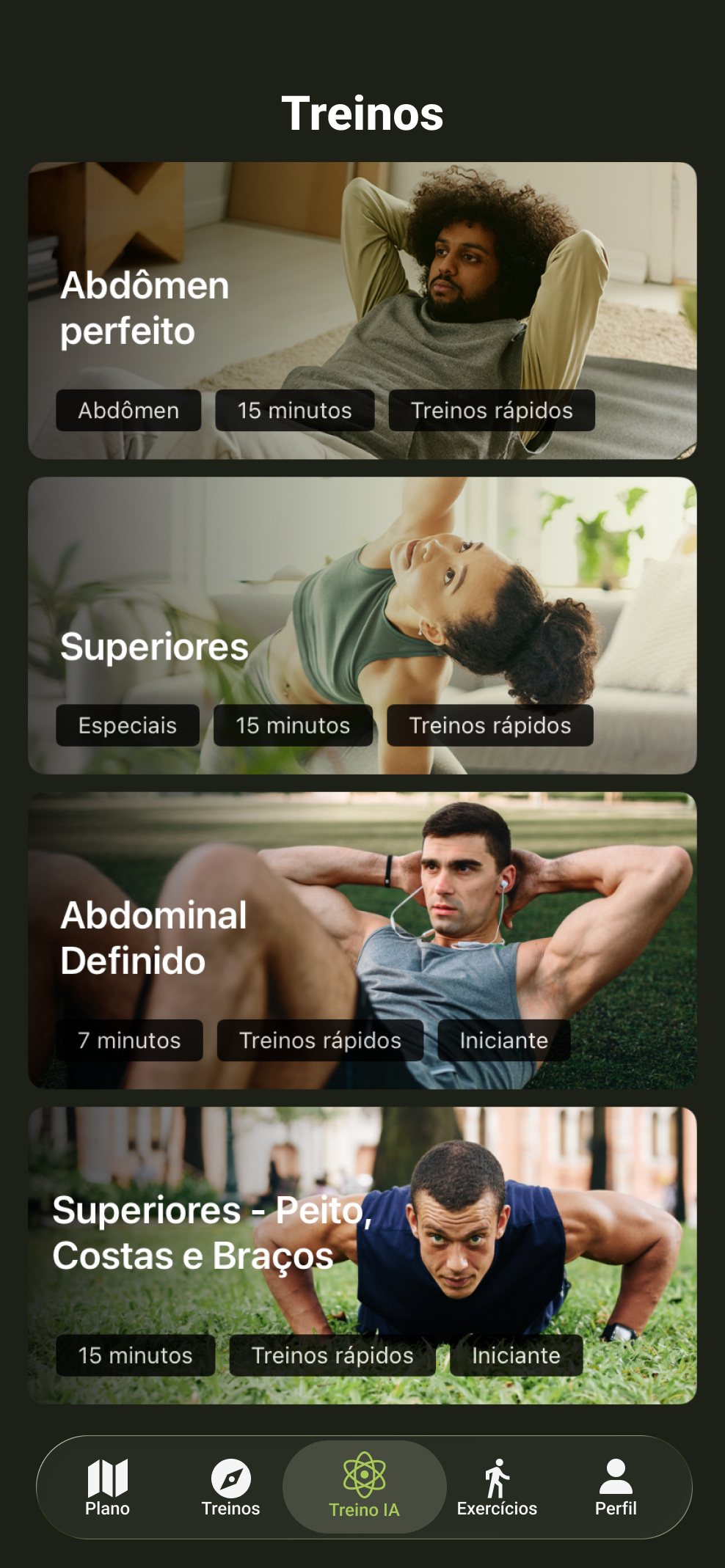 Worfit — Configurar séries